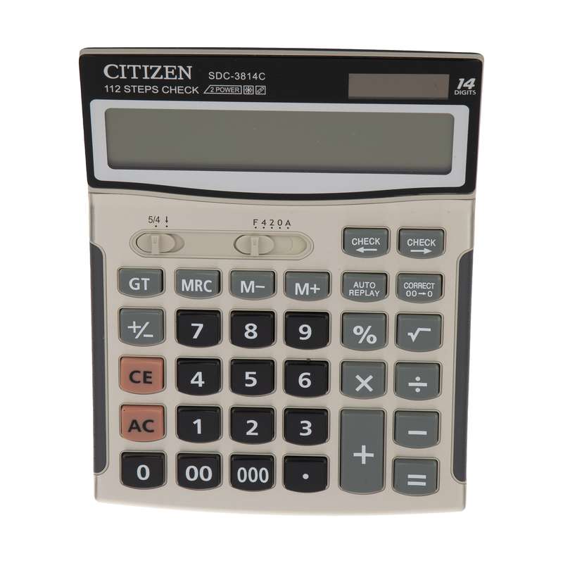 ماشین حساب سیتیزن مدل SDC-3814C ماشین حساب سیتیزن مدل SDC-3814C