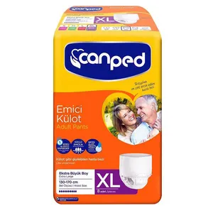 پوشک شورتی جانپد مدل emici سایز ایکس لارج بسته 8 عددی