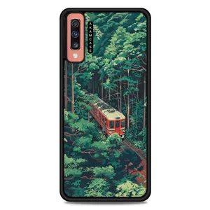 AKAM AMC-WSGA70-NATURE-3 Cover For Samsung Galaxy A70