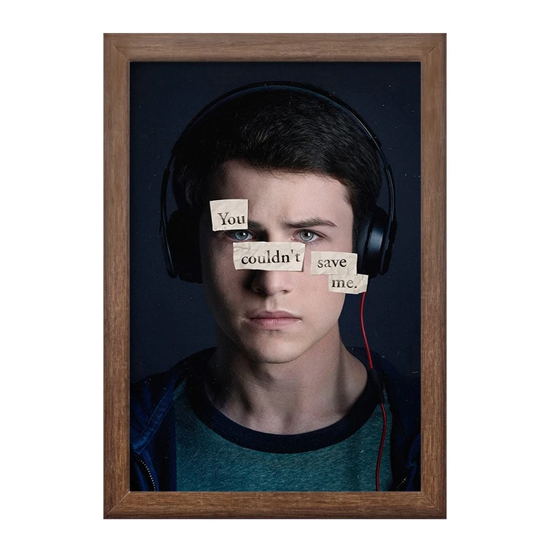 تابلو خندالو طرح کلی جانسن 13دلیل برای اینکه Reasons Why13  کد 20334