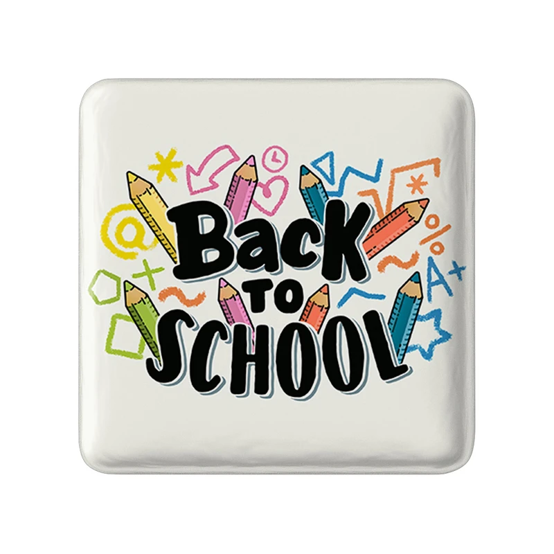 پیکسل خندالو طرح بازگشت به مدرسه مدل مربعی کد 30039