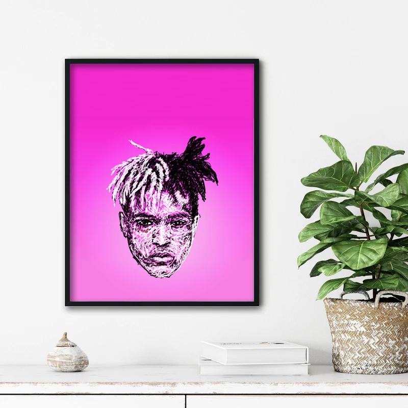 تابلو آتریسا طرح تنتاسیون xxxtentasion مدل ATt0131