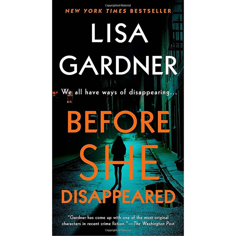 کتاب Before She Disappeared A Novel اثر Lisa Gardner انتشارات Dutton