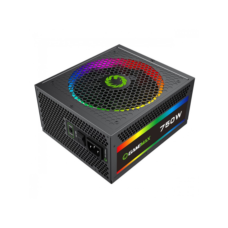 منبع تغذیه کامپیوتر گیم مکس مدل RGB-750w-G 2