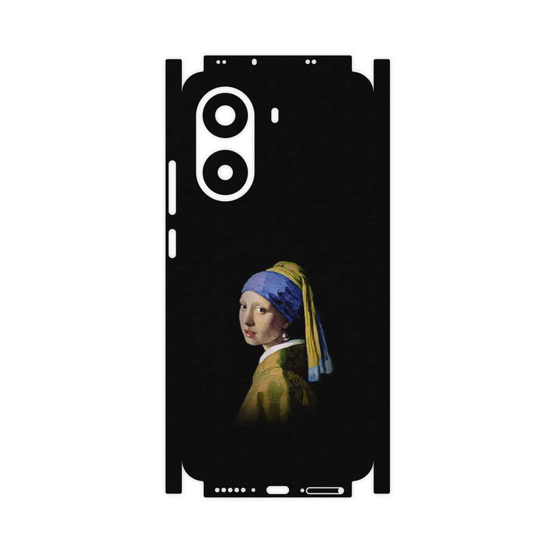 برچسب پوششی ماهوت مدل Girl with a Pearl Earring of Vermeer-FullSkin مناسب برای گوشی موبایل شیائومی Poco X7 Pro