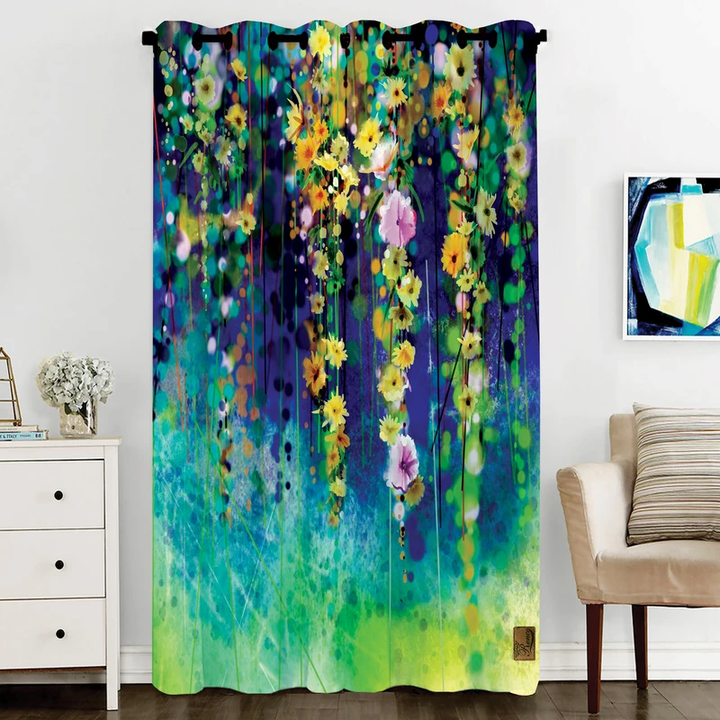 پرده رنس مدل CC6-50827 سایز 270x140 سانتی‌متر