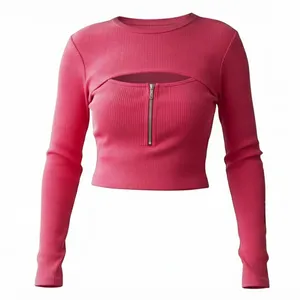 کراپ تاپ زنانه مدل Sr