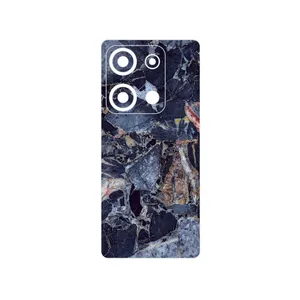 MAHOOT Broken black marble Cover Sticker for Xiaomi Redmi Note 14S