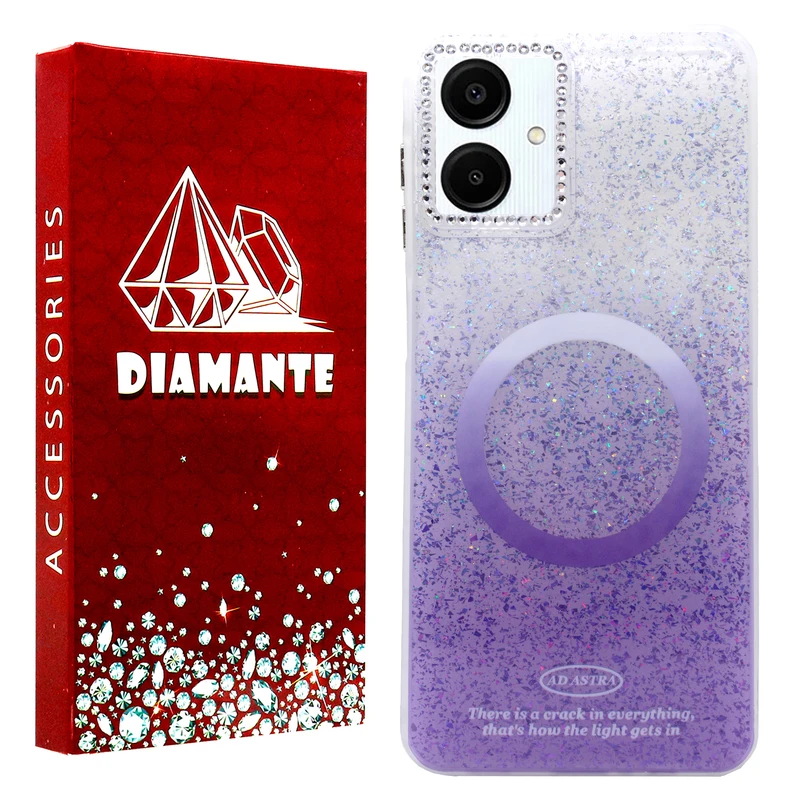 کاور دیامانته مدل Rainbow Rd مناسب برای گوشی موبایل سامسونگ Galaxy A05