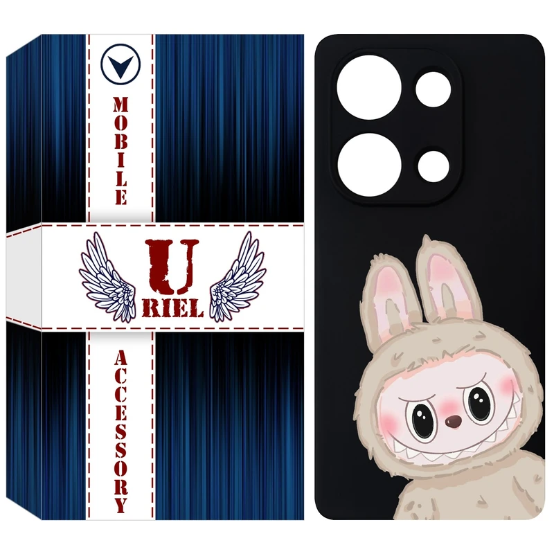 کاور یوریل مدل KSH کد 119 طرح عروسک لبوبو مناسب برای گوشی موبایل شیائومی Redmi Note 14S / Note 13 Pro 4G / Poco M6 Pro 4G