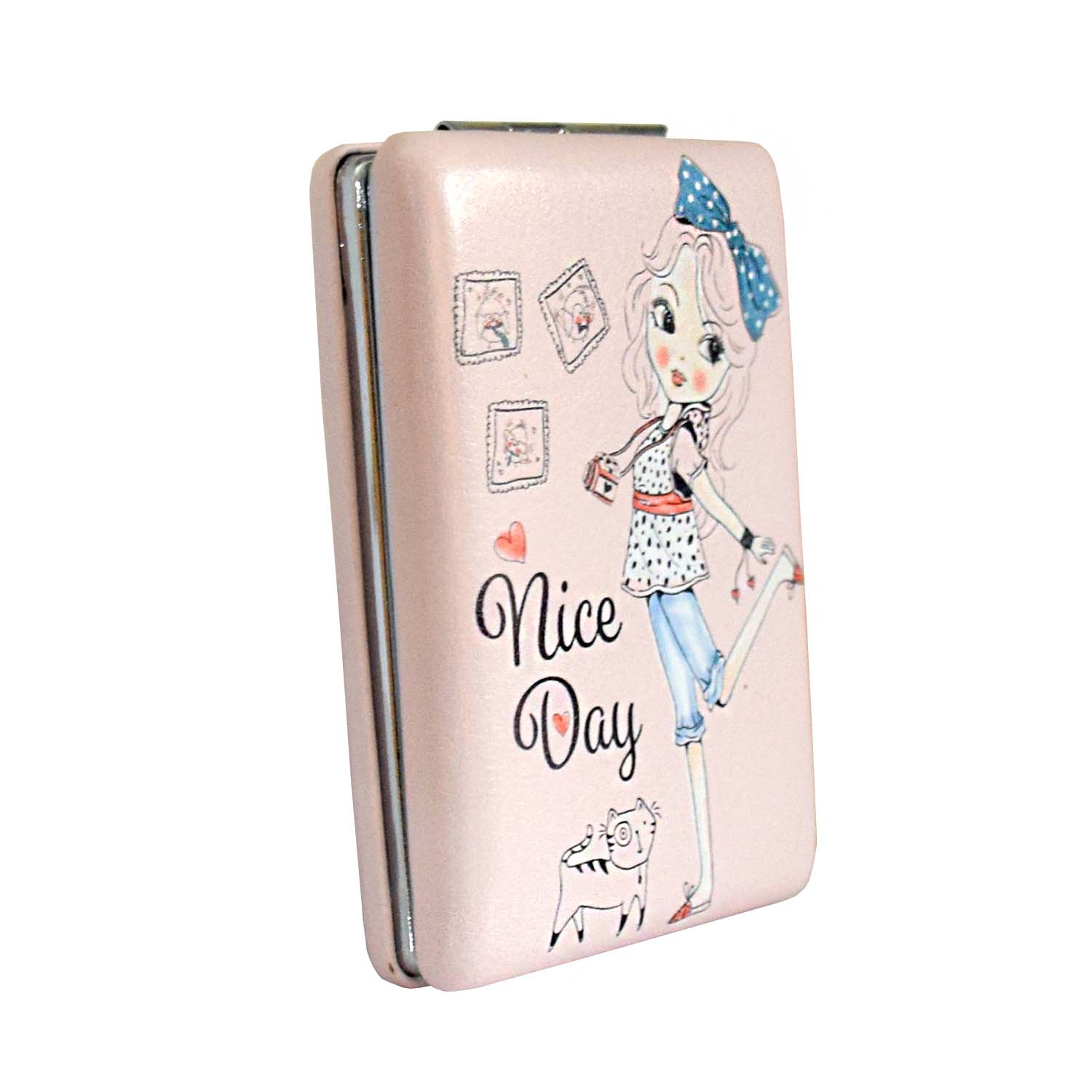 آینه جیبی مدل دختر