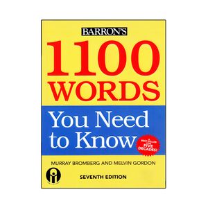 نقد و بررسی کتاب 1100 Words You Need To Know Seventh Edition اثر Murray Bromberg And Melvin Gordon انتشارات الوندپویان توسط خریداران