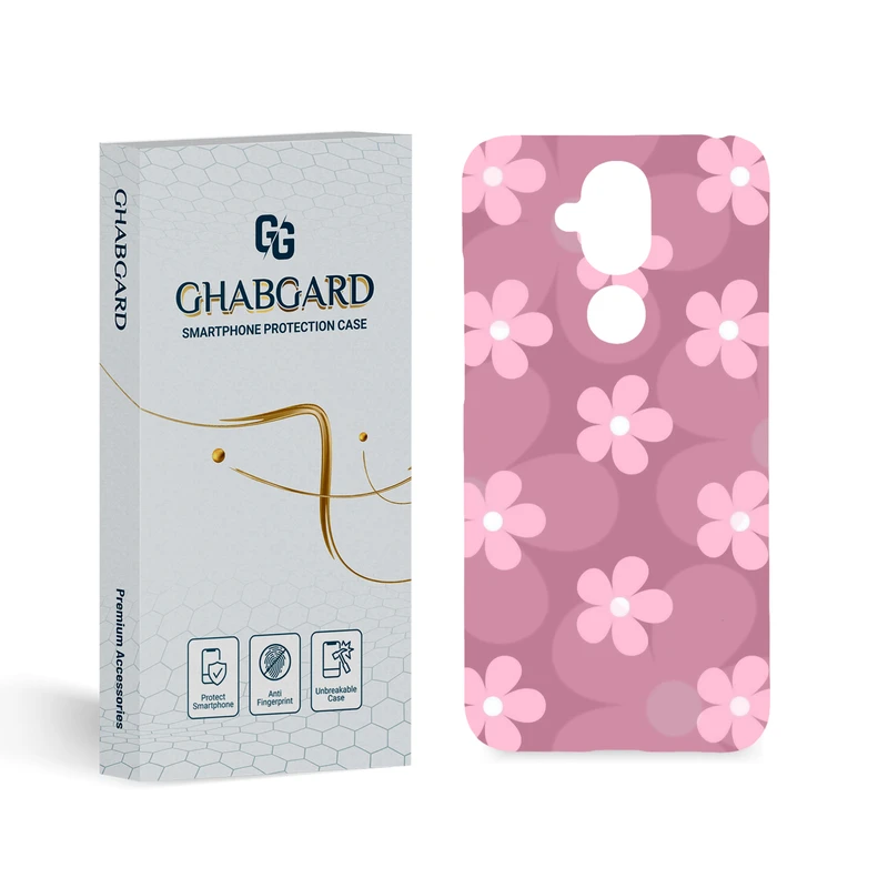 کاور قاب گارد مدل گل مناسب برای گوشی موبایل نوکیا 8.1 / X7