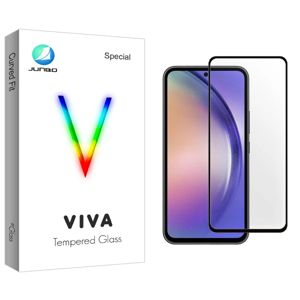 محافظ صفحه نمایش شیشه ای جانبو مدل Viva مناسب برای گوشی موبایل سامسونگ Galaxy A54 5G