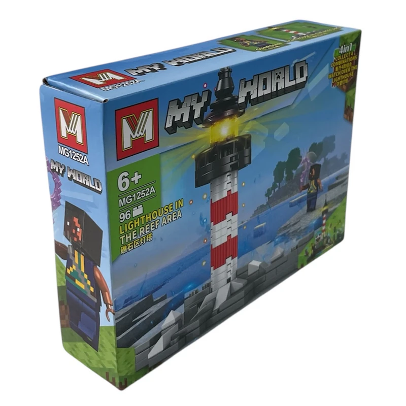 ساختنی ۹۶ تکه ام مدل ماینکرافت