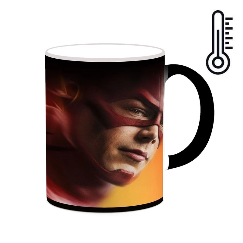 ماگ حرارتی کاکتی مدل فلش The Flash کد mgh40138