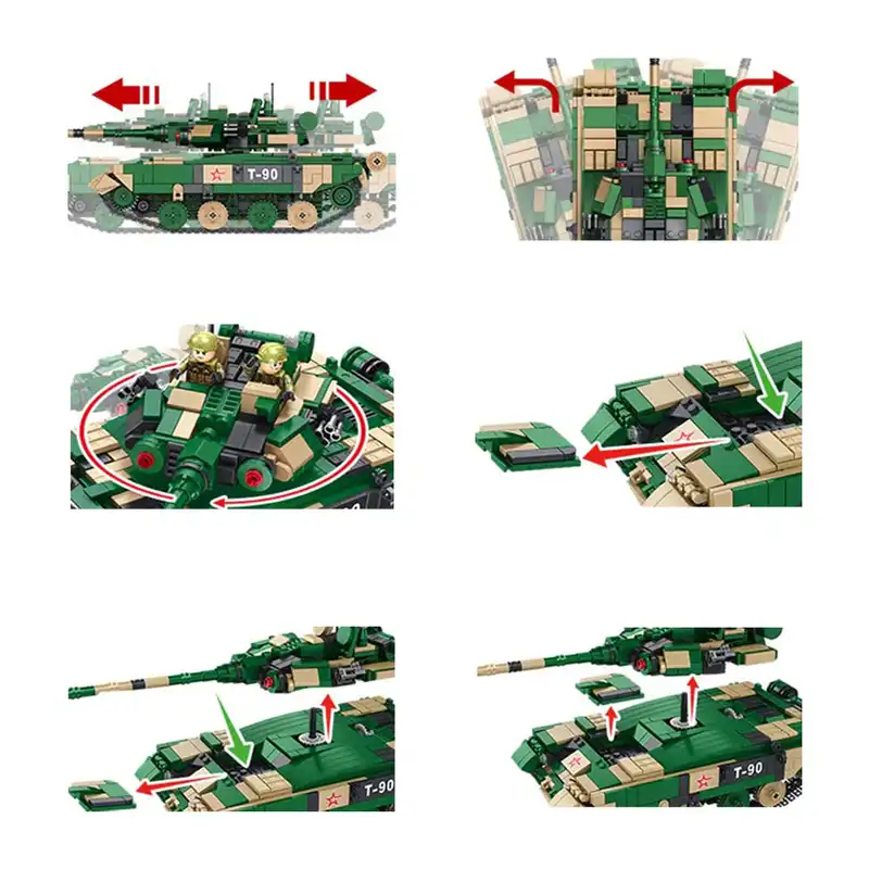 ساختنی پنلوس بریک مدل تانک کنترلی T90 روسیه