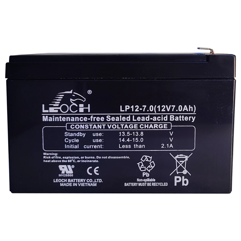 باتری یو پی اس 12ولت 7 آمپر ساعت لئوچ مدل LP12-7  2024
