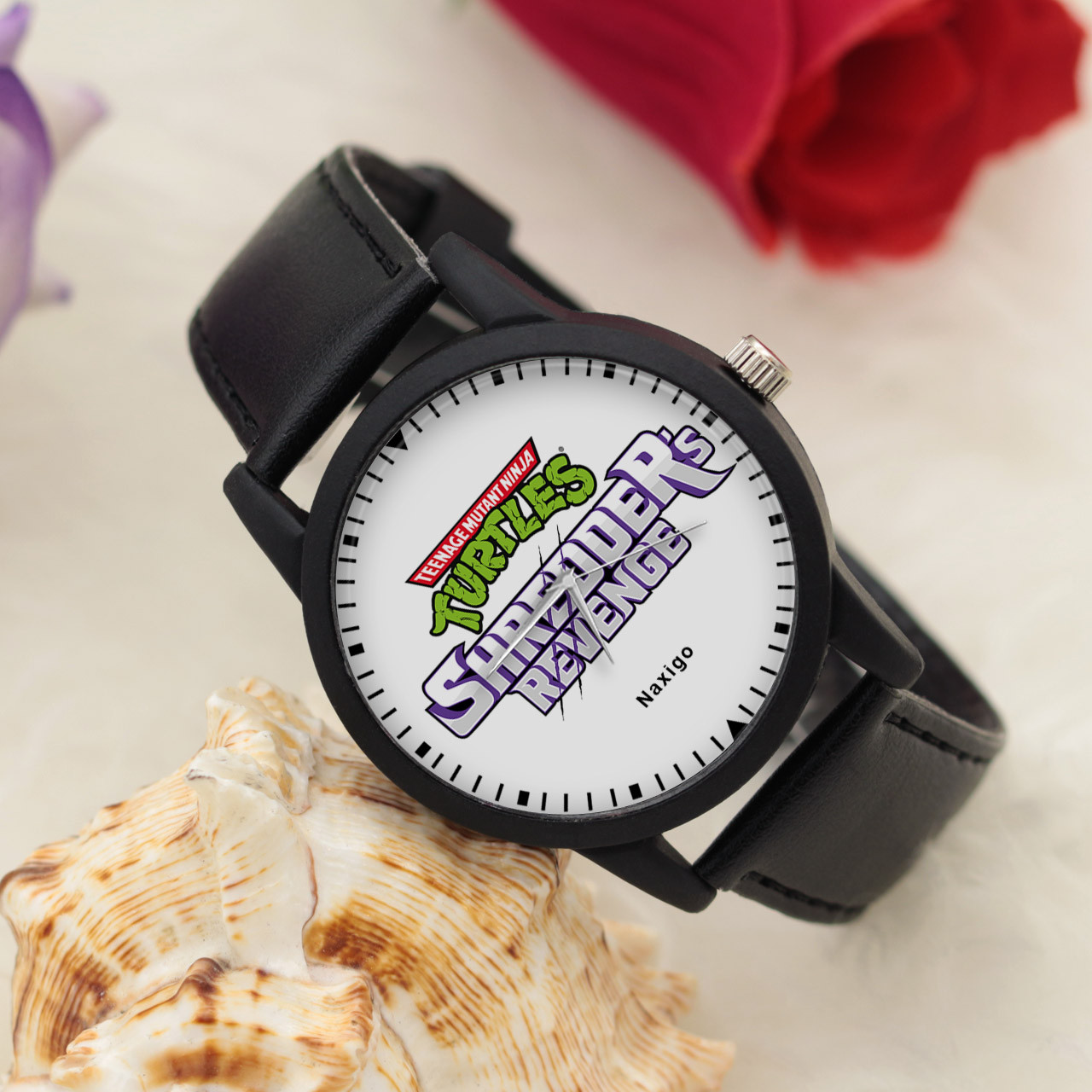 ساعت مچی عقربه ای ناکسیگو مدل Teenage Mutant Ninja Turtles Shredders Revenge کد LF13244