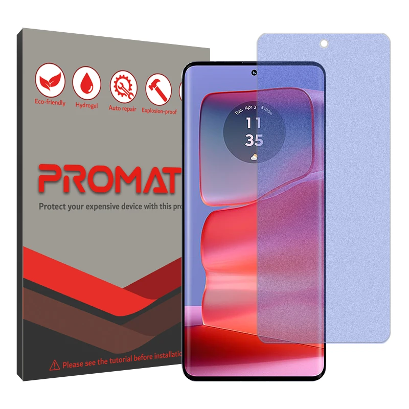 محافظ صفحه نمایش مات ضداشعه آبی پرومیت مدل Resistant مناسب برای گوشی موبایل موتورولا Edge 50 Pro