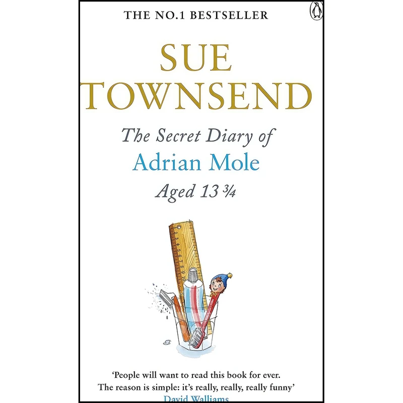 کتاب The Secret Diary of Adrian Mole Aged 13 3/4 30th Anniversary Ed اثر Sue Townsend انتشارات Michael Joseph