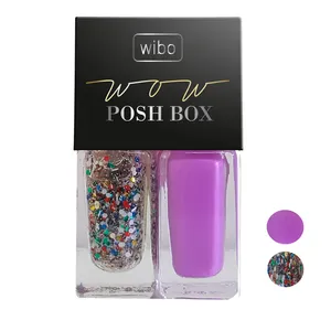 لاک ناخن ویبو مدل Posh Box شماره 107 بسته 2 عددی 