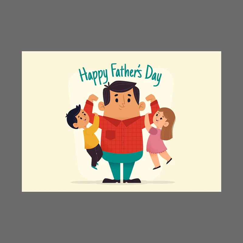 کارت پستال مدل روز پدر کد LAC1039