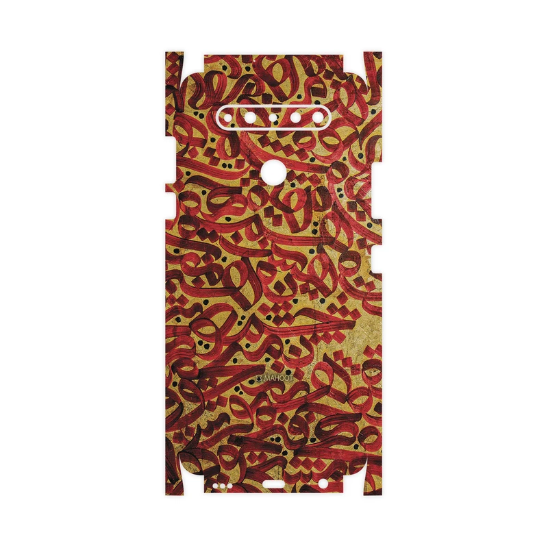 برچسب پوششی ماهوت مدل Nastaliq-6-FullSkin مناسب برای گوشی موبایل ال جی K51S