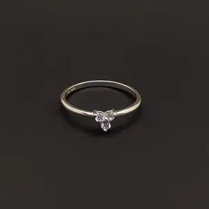 انگشتر نقره زنانه مدل گل