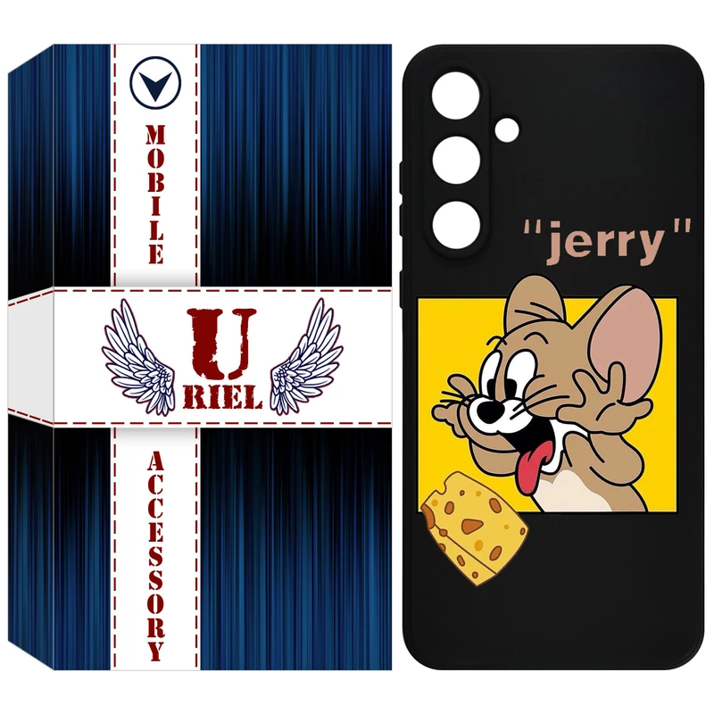 کاور یوریل قاب مدل KSH کد 11 طرح جری مناسب برای گوشی موبایل سامسونگ Galaxy S24 FE