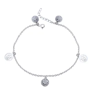  دستبند نقره زنانه بازرگانی میلادی کد DP_358