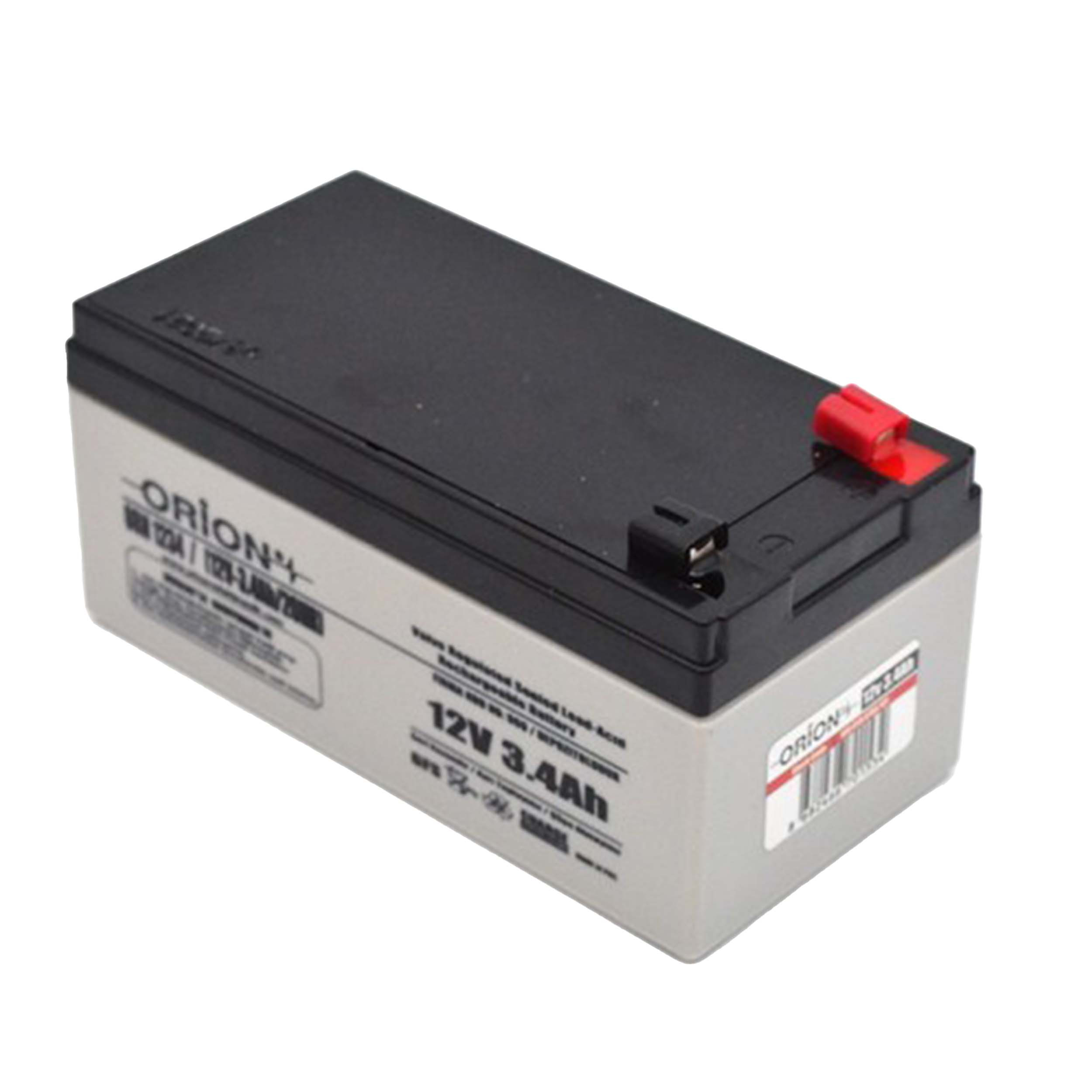 باتری سیلد اسید 12 ولت 3.4 آمپرساعت اوریون مدل 12V-3.4A