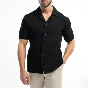 پیراهن آستین کوتاه یقه انگلیسی مردانه ام کی مدل 30046