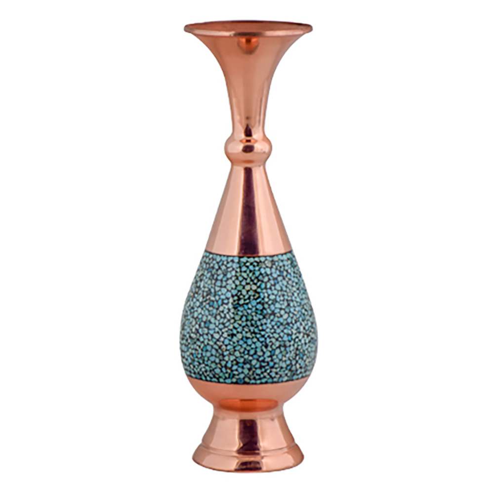 گلدان فیروزه کوبی کد F032