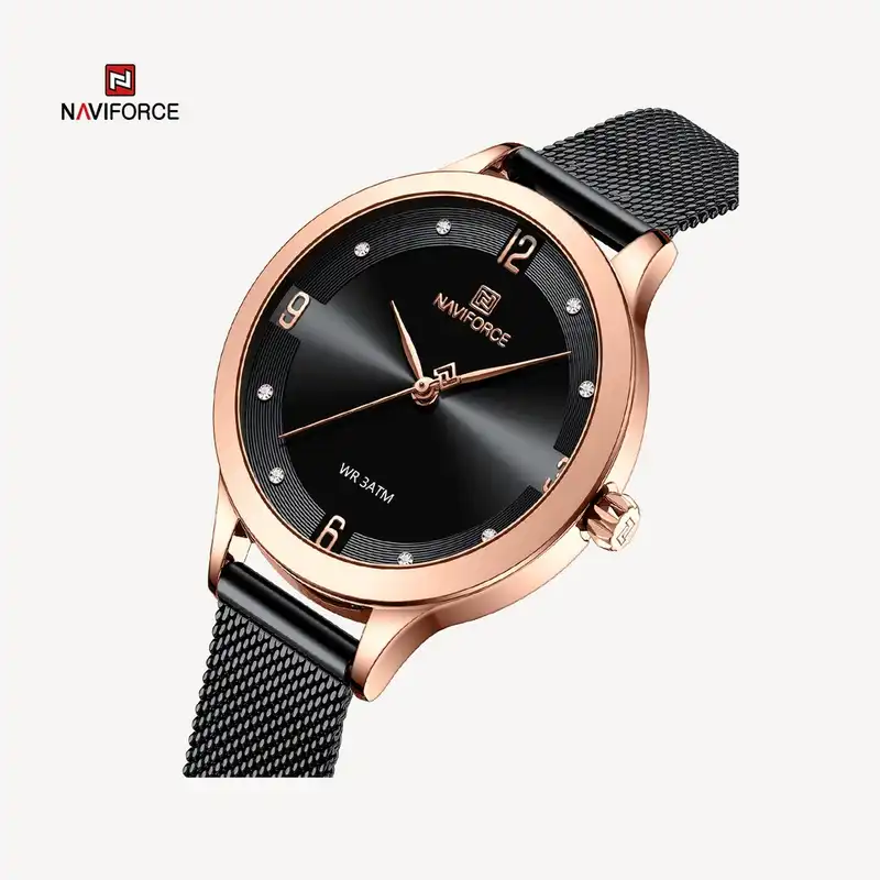 ساعت مچی عقربه ای زنانه نیوی فورس مدل F5023RGB