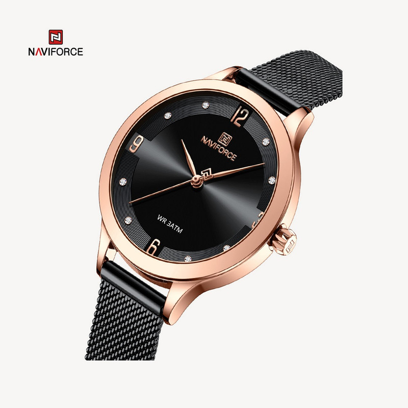 ساعت مچی عقربه ای زنانه نیوی فورس مدل F5023RGB