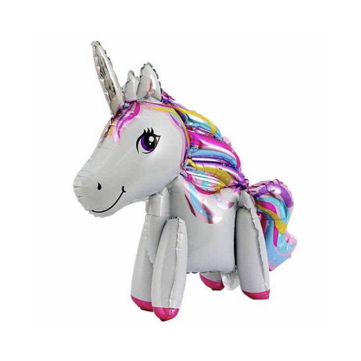 بادکنک فویلی طرح اسب تک مدل unicorn کد00102