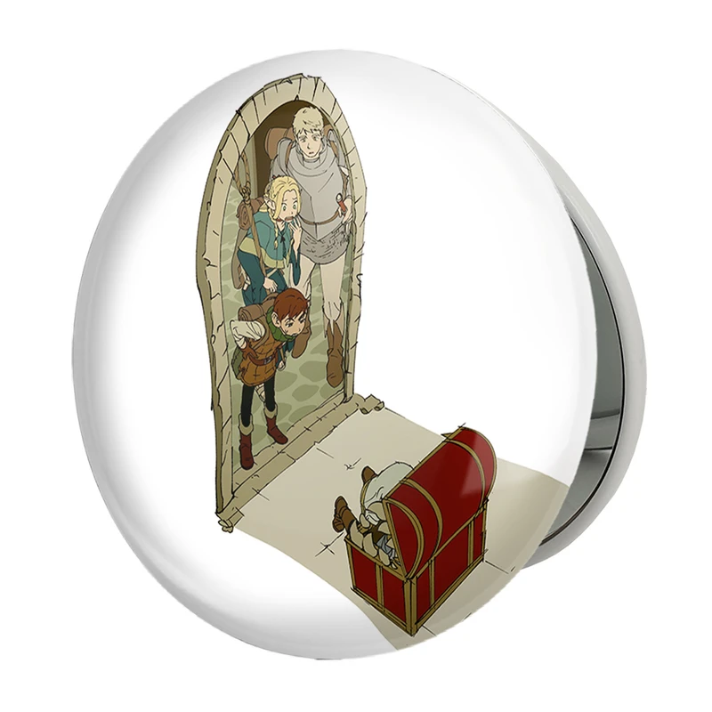 آینه جیبی خندالو طرح مارسیل انیمه خوشمزه در سیاه چال مدل تاشو کد 35944