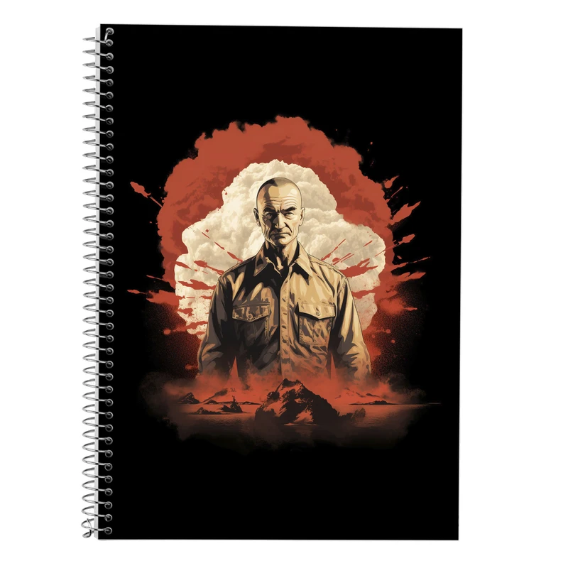 دفتر لغت 50 برگ مدوپد طرح Oppenheimer کد DF2673