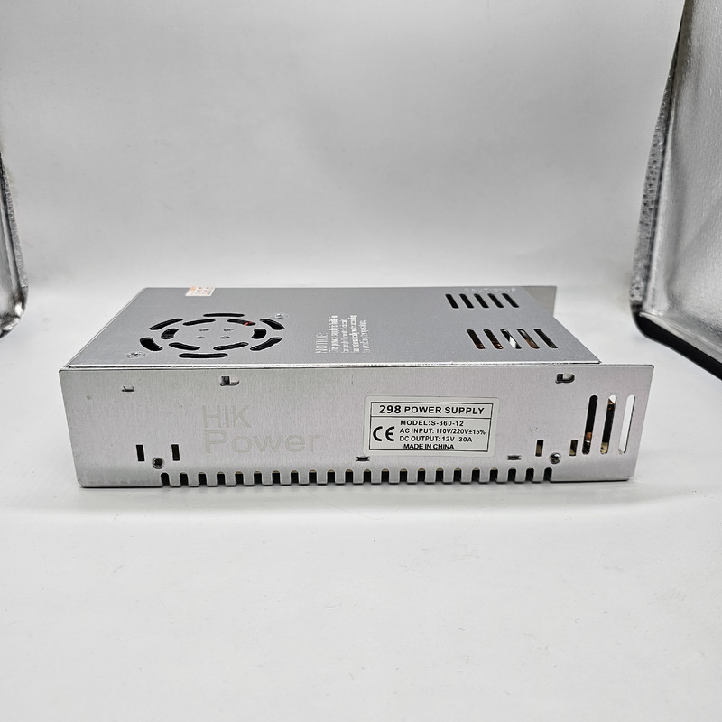 منبع تغذیه 12 ولت 30 آمپر هایک پاور مدل S-360-12