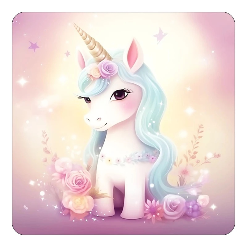 مگنت کاکتی طرح اسب تک شاخ و یونیکورن مدل mp30637