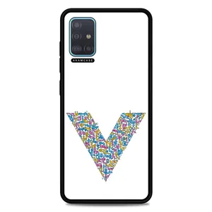 AKAM AMC-WSGA51-ALPHADOODLEBET-22 Cover For Samsung Galaxy A51