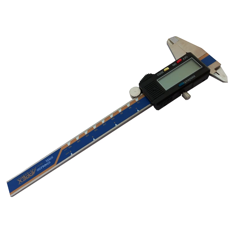 کولیس دیجیتالی اپکس مدل  M00N - 012 گستره 0-150 میلی متر