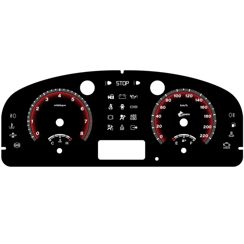 صفحه کیلومتر خودرو گاندو کد 18 مناسب برای پژو 405