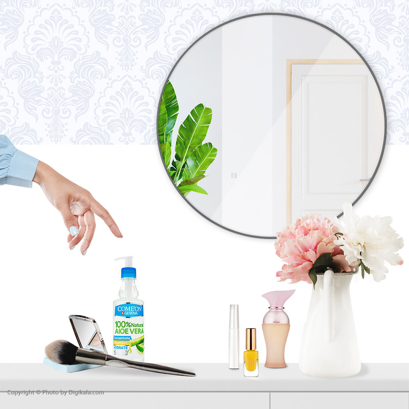 ژل آبرسان کامان مدل آلوئه‌ورا حجم 400 میلی‌لیتر