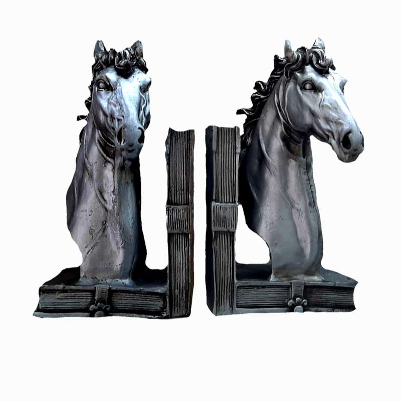 نگهدارنده کتاب مدل اسب مجموعه 2 عددی