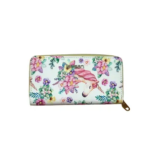 کیف پول زنانه لاویسان مدل اسب تک شاخ