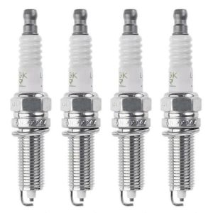 شمع خودرو ان جی کی مدل LFR6C-11 91823 مناسب برای پژو 206 تیپ 5  بسته 4 عددی
