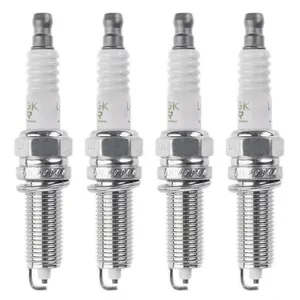 شمع خودرو ان جی کی مدل LFR6C-11 91823 مناسب برای پژو 206 تیپ 5  بسته 4 عددی
