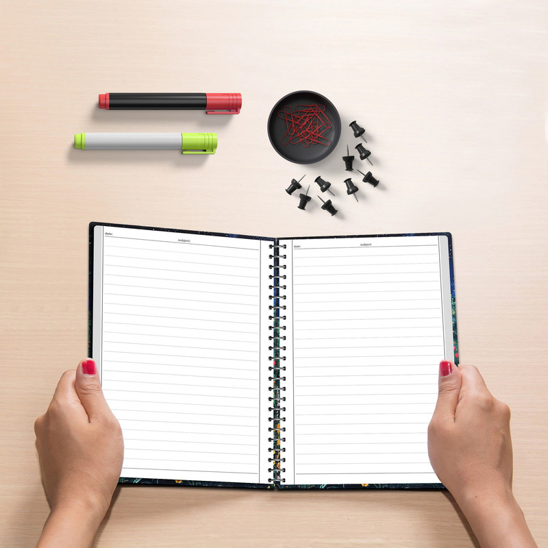 دفتر مشق 50 برگ مستر راد طرح شب های رویایی کد fiory 2720